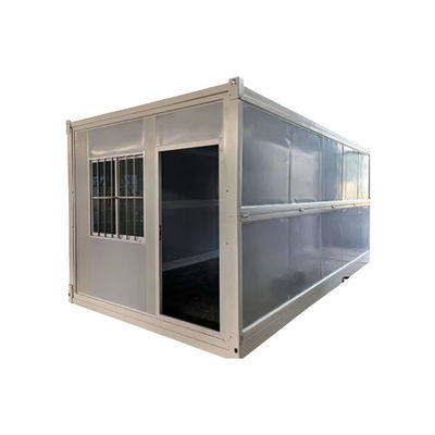Casa pré-fabricada de estilo moderno tipo T de 40 pés de contêiner expansível com janela deslizante de PVC