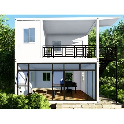 Moderno Design 2 Histórias Portavel Container House 20ft ou 40ft casas pré-fabricadas