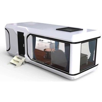 Casa pré-fabricada Capsula Espacial Cama Cabana Hotel Sleep Pod Luxo ao ar livre