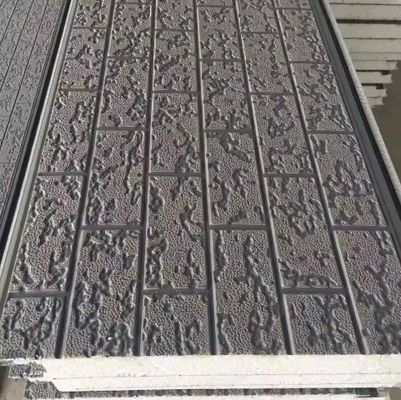 50-200 mm Espessura painel de metal de parede exterior de isolamento de placa decorativa