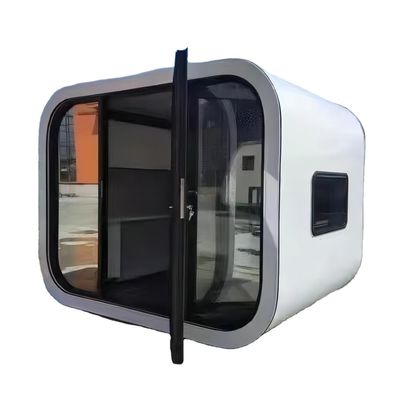 Hotel Indoor Apple Cabin Office Pod Garden Office Container House com estrutura de aço leve