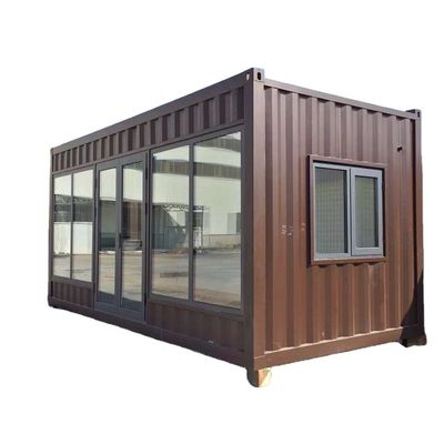 Casas pré-fabricadas de REACHTOP Casa de contêineres de embalagem plana para hotel