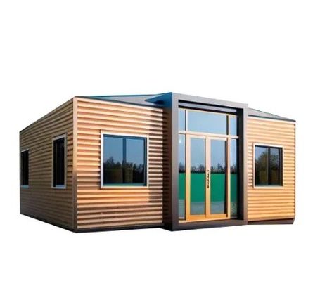 20ft ou 40ft Estrutura de aço Estruturas Casa de contêiner expansível para casa de resort dobrável