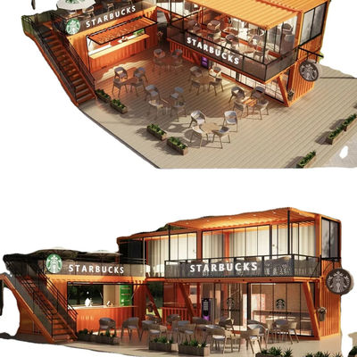 Container pré-fabricado desmontável Casas de escritório Hotel Jardim Habitação Container House