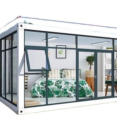 Casa de contêiner móvel de luxo para escritórios flexíveis
