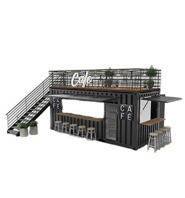 Casa pré-fabricada moderna para vida luxuosa em estilo moderno