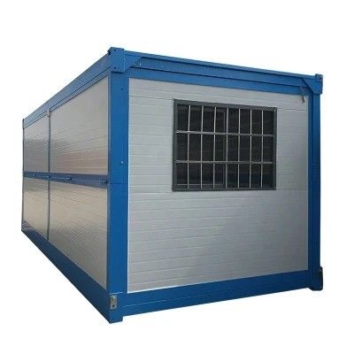 Casa de contêiner de porta de aço para casas pequenas e sala de estar em casa dobrável
