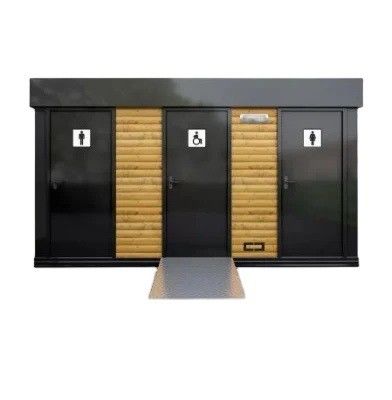 Modern Design Style 20FT/40FT Flat Pack Container House para banheiro móvel modular