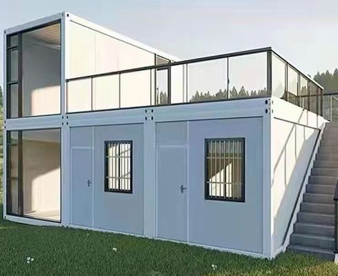 REACHTOP Casa de contêineres de embalagem plana A solução definitiva de habitação portátil para o comércio