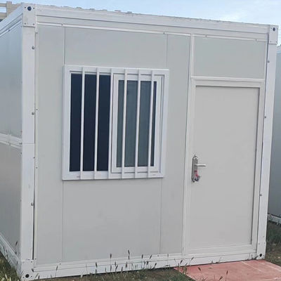Casa pré-fabricada de estilo moderno tipo T de 40 pés de contêiner expansível com janela deslizante de PVC