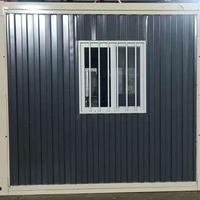 Casa pré-fabricada de estilo moderno tipo T de 40 pés de contêiner expansível com janela deslizante de PVC