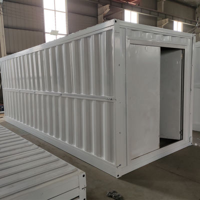 Casa pré-fabricada de estilo moderno tipo T de 40 pés de contêiner expansível com janela deslizante de PVC