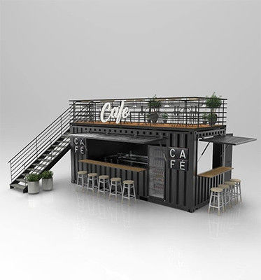Moderno Design 2 Histórias Portavel Container House 20ft ou 40ft casas pré-fabricadas