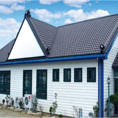 Fabricação de casas de contentores de pequenas estruturas de aço leve em branco/cinzento/preto