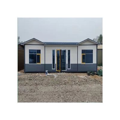 Casas Prefabricadas em Rodagens Directamente Fornecidas com Opções Brancas/Cinzas/Negras
