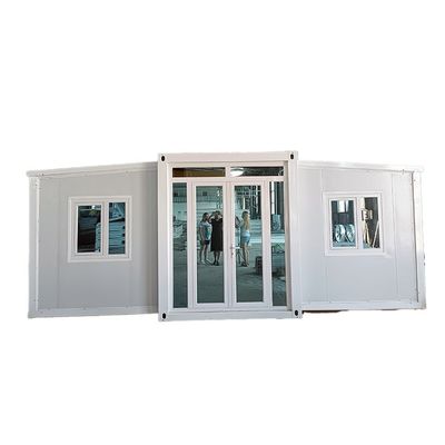 Hotel Container Home Casa expansível de 20 pés com estrutura de estrutura de aço galvanizado