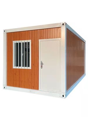 Casa de contêineres de embalagem de gordura montada Solução de vida moderna e confortável