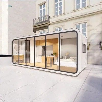 Casa de contêineres móvel pré-fabricada Casa pequena para dormir