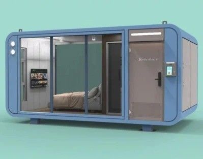 Casa de contêineres móvel pré-fabricada Casa pequena para dormir