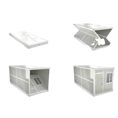 Loja Vila pré-fabricada de aço leve Casa de luxo Container Vila pré-fabricada dobrável em 2023