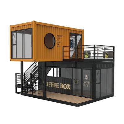 20ft / 40ft Light Steel Frame Modular Container House para Edifício Prefabricado