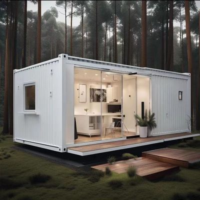 20ft / 40ft Light Steel Frame Modular Container House para Edifício Prefabricado