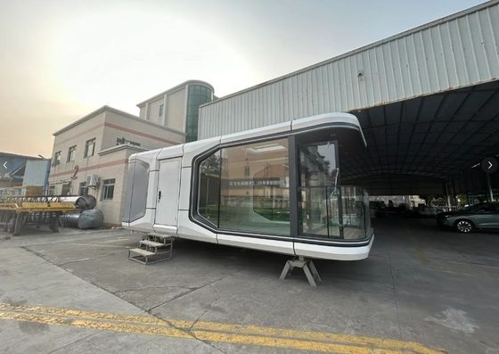 Casa de cápsulas espaciais de aço Novas cápsulas de dormir modernas Hotel cápsula