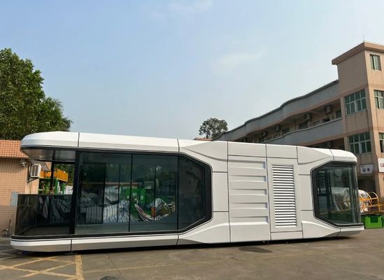 Casa de cápsulas espaciais de aço Novas cápsulas de dormir modernas Hotel cápsula