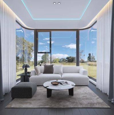 Casa de cápsulas espaciais de aço Novas cápsulas de dormir modernas Hotel cápsula