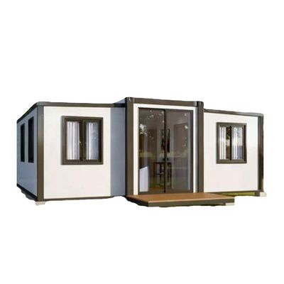 Casa de contêineres móvel de transporte de design moderno para habitação portátil e dobrável
