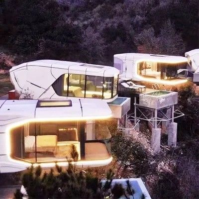 Casas Modulares Capsula Casas Móveis Casas Container Casa Móvel Prefabricado