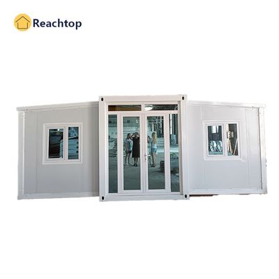 Casa de contêiner dobrável portátil com janela de PVC