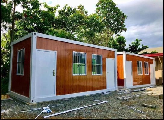 Casas de contêineres dobráveis portáteis para Carport