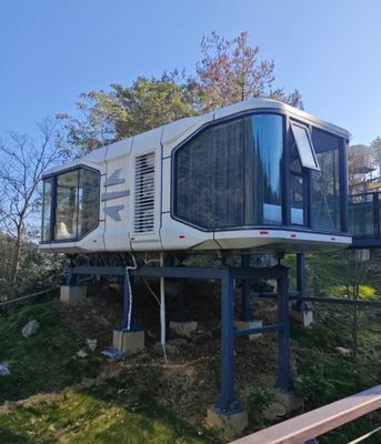 Luxury Prefabricated Modular Home Space Capsule para casa de contêineres personalizada