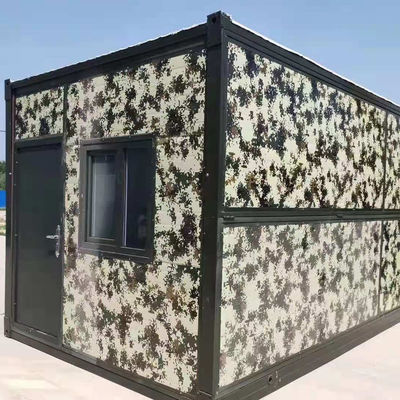 Container de casa de janela de PVC para lojas e casa de contêineres dobrável pré-fabricada