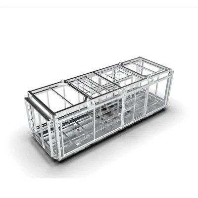 Moderno Elegante Design Painel Sandwich Prefabricado Capsula Casa Pequena