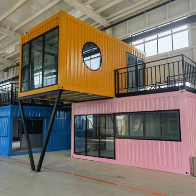 Painel de sanduíche Casa de contêiner móvel para o campo