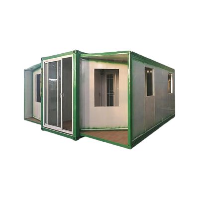 Quadro de aço galvanizado Casa de contêiner dobrável móvel moderna com banheiro
