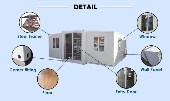 Prefabricados 3 dormitórios pré-fabricados planos de casa para a construção de armazém