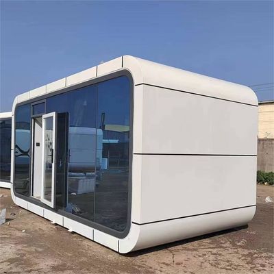 Hotel Indoor Apple Cabin Office Pod Garden Office Container House com estrutura de aço leve