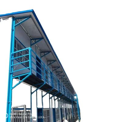 REACHTOP Estrutura de aço Edifício de painéis metálicos para projeto à prova de furacões do Carport