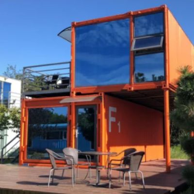 Casa de contêineres para supermercado