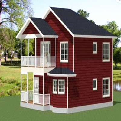 Estilo de Design Moderno Chengdu Luxury Light Steel Villa House OEM