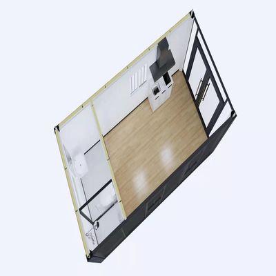Casa de contêineres de embalagem plana pré-fabricada de 18 mm MGO para eficiência do escritório doméstico