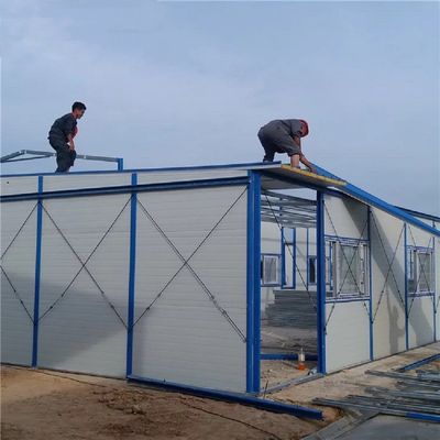 Escritório moderno 4 quartos Luxo Kt Casas pré-fabricadas Com Janela Deslizante de PVC