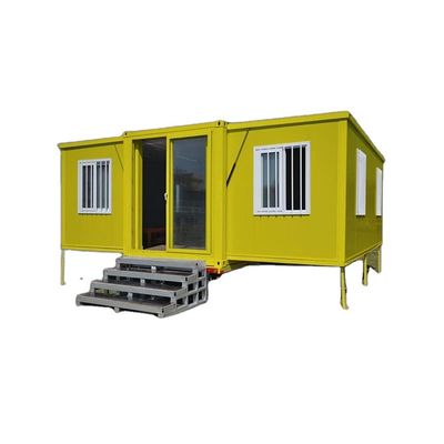 Casa dobrável pré-fabricada de 20 pés Container expansível Casa oficina Armazém Escritório