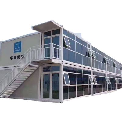 Casas pré-fabricadas de REACHTOP Casa de contêineres de embalagem plana para hotel