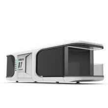 Prefabricado Hospital Capsule Hotel Casa Container com design vitoriano