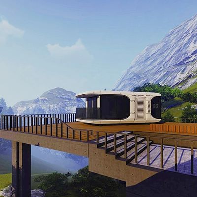Prefabricado Hospital Capsule Hotel Casa Container com design vitoriano