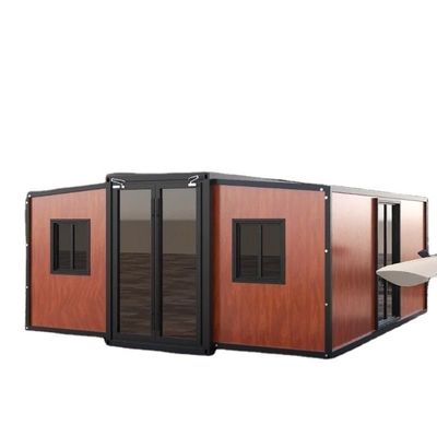 Casa de família Luxo Container pré-fabricado expansível Casa com design móvel e dobrável
